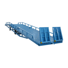 8T/10T/12T/15T/20T hydraulic mobile dock ramp container loading dock ramp WITH adjust height legs